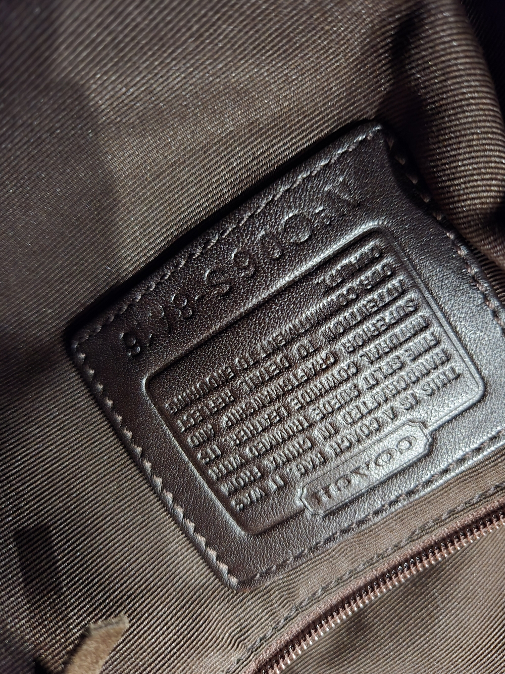 Vintage Coach Soho Suede Hobo Bag - Picture 8 of 12